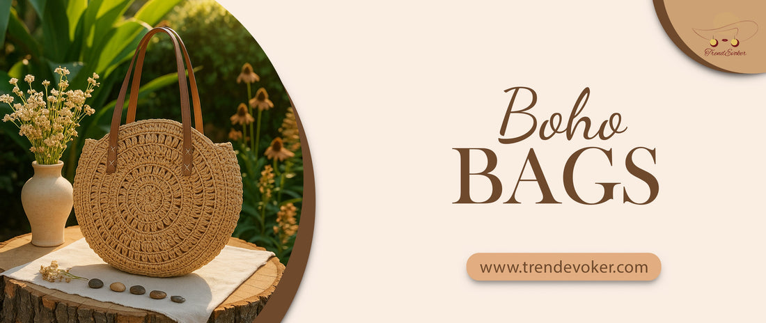 Handcrafted boho tote bag with fringe and tribal design – available online in Pakistan