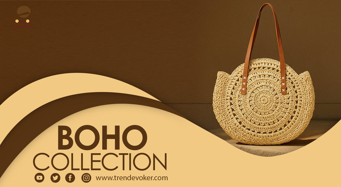 Handmade boho tote bag with fringe and bohemian design for women in Pakistan.