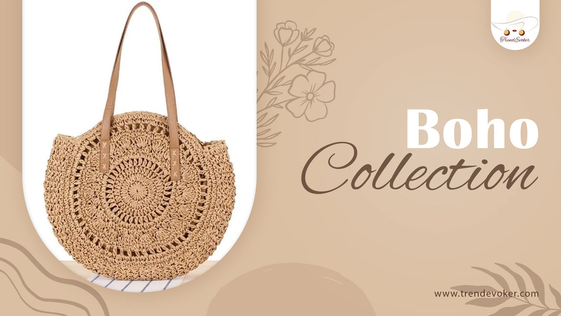 Stylish Boho Bag for Festivals - Handmade Bohemian Tote Bag with Fringe Detailing, Available Online in Pakistan.