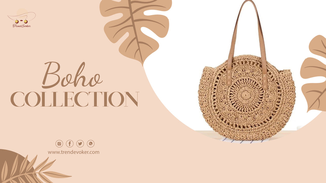 Stylish handmade boho bag with fringe design available online in Pakistan.