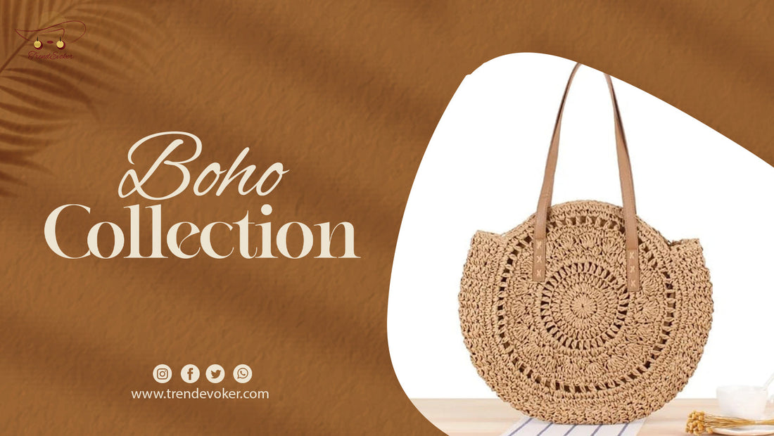 Handcrafted boho tote bag with daily essentials for women in Pakistan.