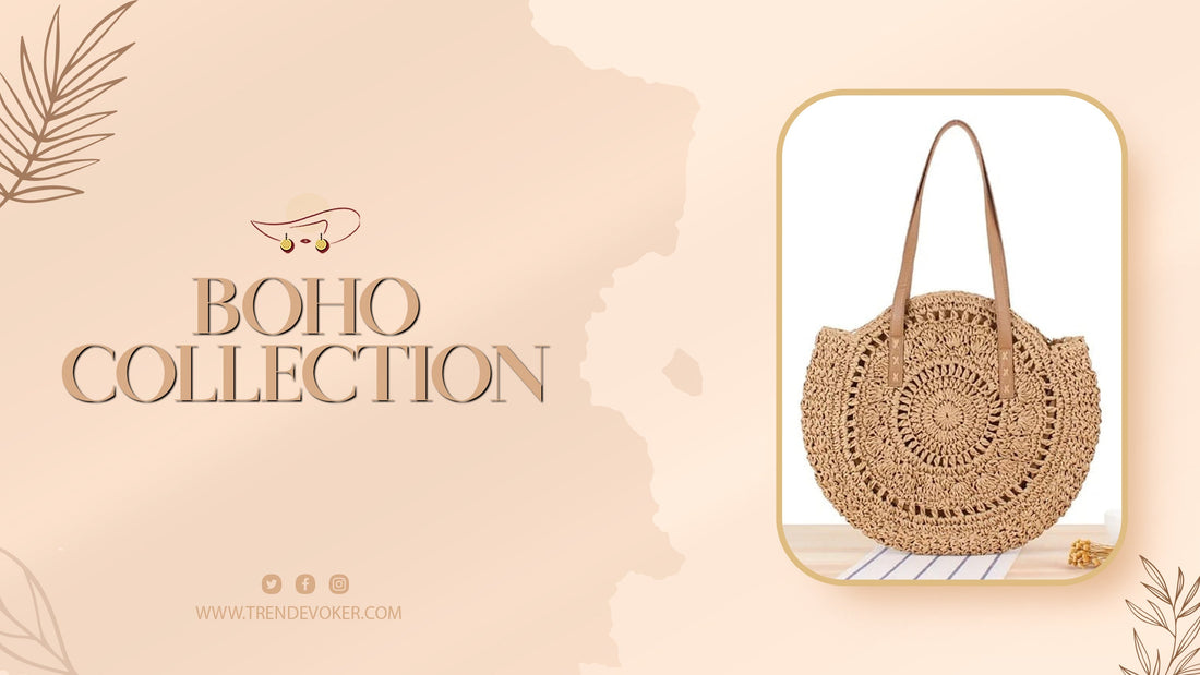 Handmade boho tote bag with fringe and embroidery – stylish bohemian shoulder bag for Eid in Pakistan.