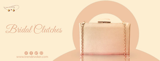 Elegant pearl and beaded bridal clutch bags and pouches for weddings in Pakistan.