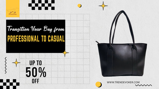 Stylish leather tote bag in Pakistan, perfect for transitioning from professional office use to casual weekend outings