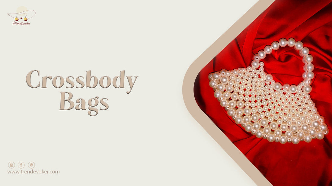 Eco-friendly pearl and beaded crossbody bags for women available online in Pakistan – TrendEvoker Collection.