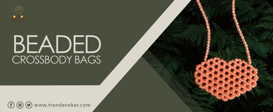 Mini and oversized beaded crossbody bags for women available online in Pakistan – including pearl, acrylic, and handcrafted styles from TrendEvoker.
