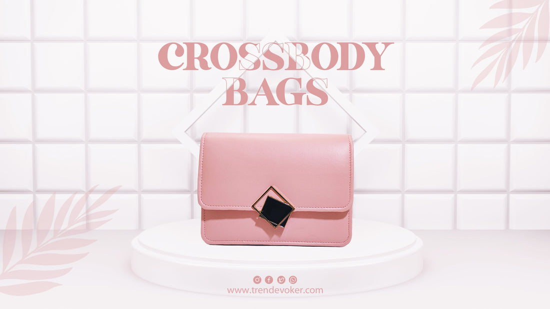 Trendy crossbody bags for women in Pakistan – Leather, beaded, and pearl designs.