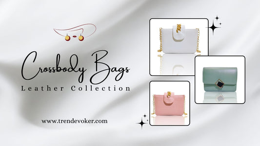 Luxury leather crossbody bag in Pakistan for travel and everyday use, available in TrendEvoker’s exclusive collection.