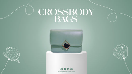 Beaded and leather crossbody bags for women in Pakistan including pearl bags, handmade beaded handbags, and premium leather cross body bags by TrendEvoker.