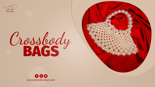 Stylish eco-friendly pearl and beaded crossbody bag for women in Pakistan.