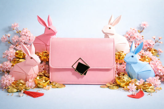 Trendy crossbody bags for women in Pakistan including pearl bags, beaded bags and leather crossbody handbags by TrendEvoker.