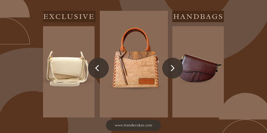 Handcrafted wooden handbag for women in Pakistan - Unique eco-friendly designs available at TrendEvoker