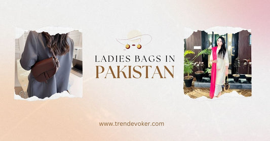 Elegant collection of ladies handbags, leather totes, and crossbody bags available online in Pakistan.