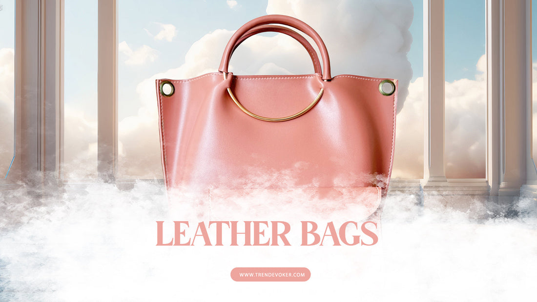 Elegant leather tote bag for women in Pakistan – TrendEvoker Collection.