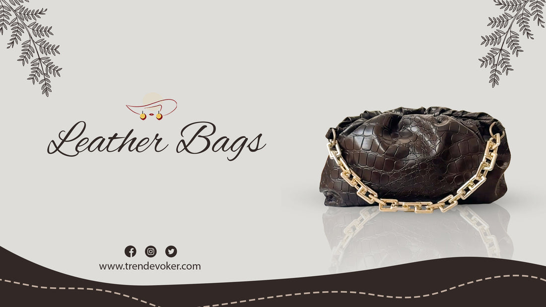 Minimalist leather bags for women and men in Pakistan – tote, crossbody, office & travel styles available online with prices.