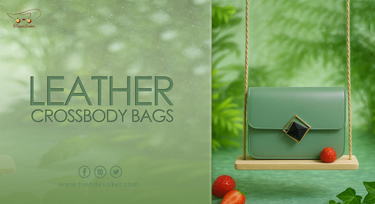 Elegant brown leather tote bag for office use in Pakistan – TrendEvoker collection.