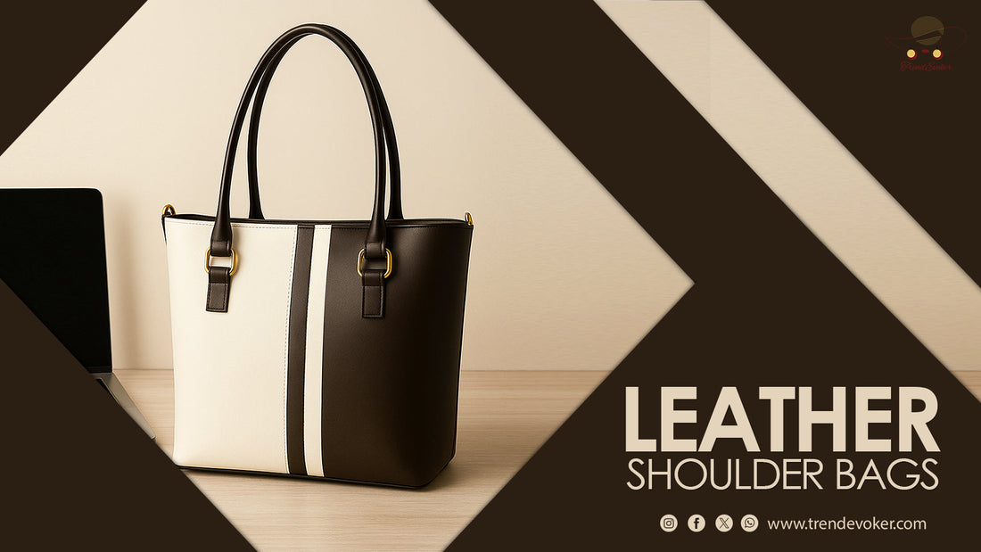 Premium leather tote, crossbody, and handbags for women in Pakistan – TrendEvoker collection.
