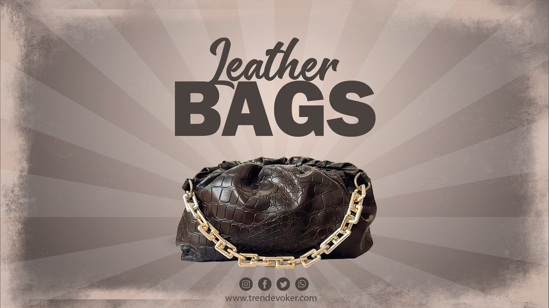 Premium leather duffel bag for travel in Pakistan packed efficiently with clothes and leather crossbody bag – TrendEvoker.