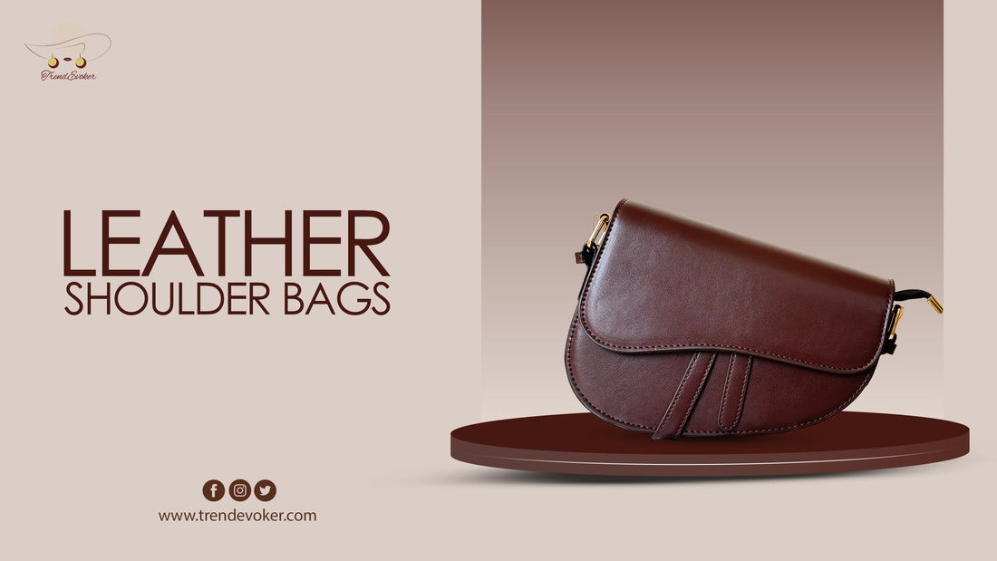 Premium leather handbags and tote bags for women in Pakistan by TrendEvoker.