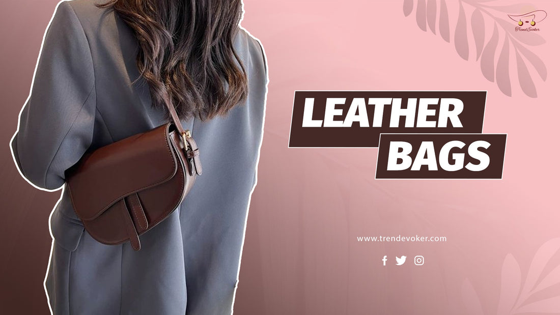 Premium leather tote bag for women in Pakistan – TrendEvoker.