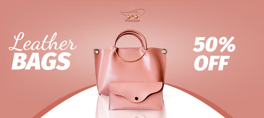 Elegant leather tote bag for women in Pakistan being cleaned with a soft cloth – TrendEvoker.