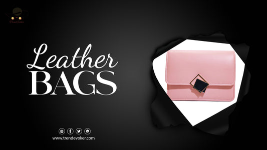 Elegant leather tote bag for women in Pakistan – TrendEvoker.