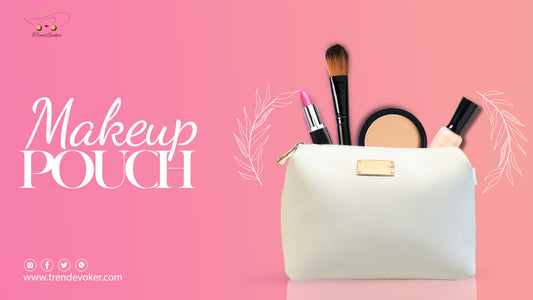 Stylish and compact makeup pouches for women in Pakistan – perfect for handbags, travel, and daily use.