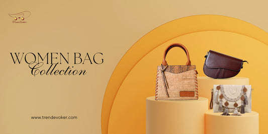 Stylish handcrafted handbag from TrendEvoker’s 2025 line, blending traditional Pakistani embroidery with modern minimalist design.