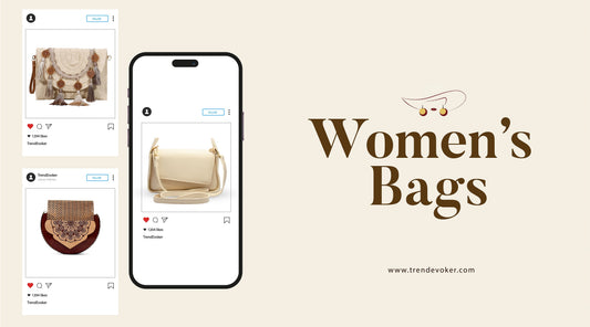 Trendy tote bags, clutches, and crossbody bags in Pakistan – Shop the best branded handbags online with TrendEvoker.
