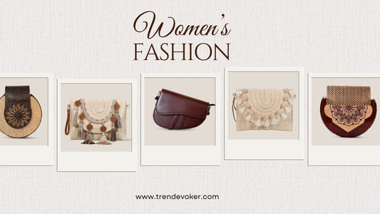 Branded ladies handbags in Pakistan – TrendEvoker’s leather, beaded, and velvet bags collection.