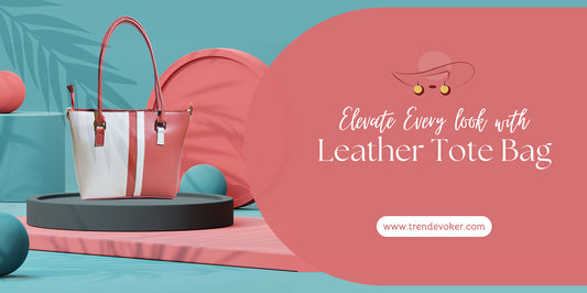 Premium leather tote bag in Pakistan – stylish and functional accessory for women