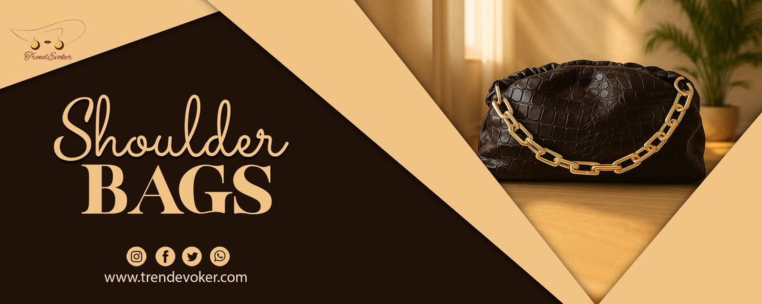 Premium branded shoulder bag for women available in Pakistan – TrendEvoker.
