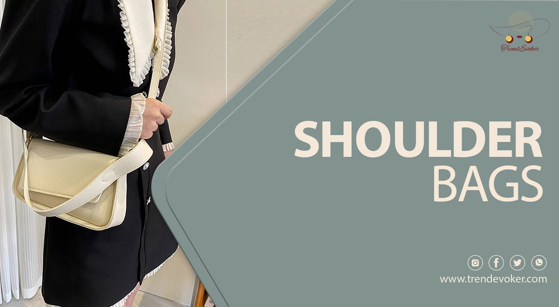 Stylish branded shoulder bag for women in Pakistan – leather, velvet & crossbody styles by TrendEvoker.