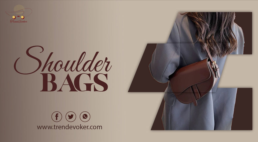 Branded women’s shoulder bags on sale in Pakistan – leather, tote, crossbody, and travel-friendly styles by TrendEvoker.