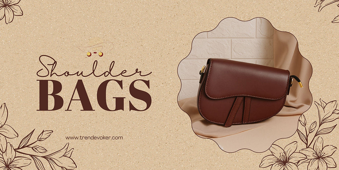 Original branded shoulder bags for women in Pakistan – TrendEvoker collection for work and travel.