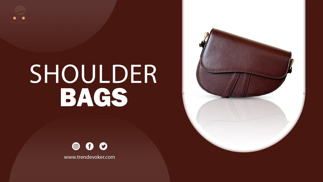 Woman organizing a branded leather shoulder bag for travel – available in Pakistan.
