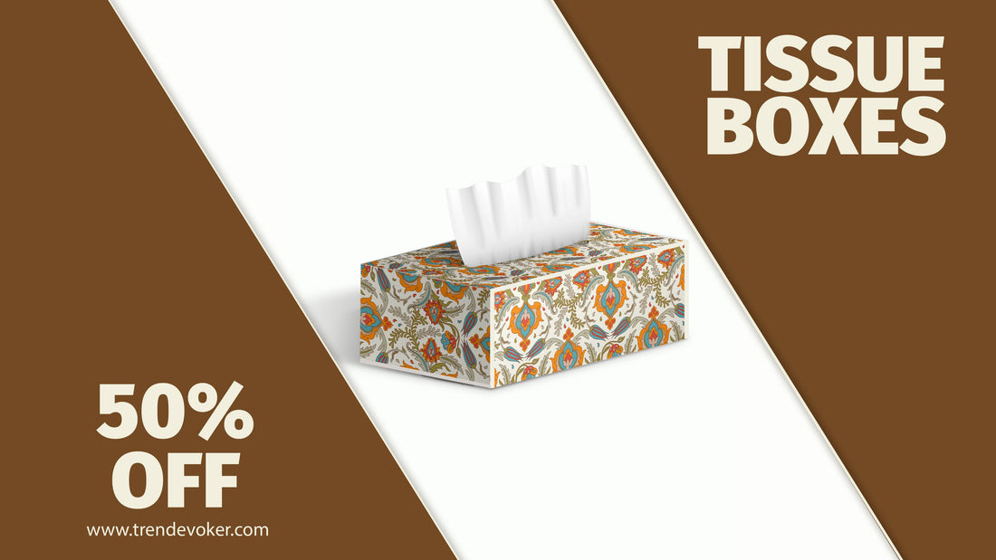 Stylish tissue boxes for cars and homes in Pakistan, including acrylic holders and Harry Potter-inspired designs from TrendEvoker.