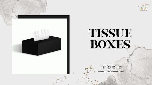 Stylish acrylic tissue box for car interior – affordable and elegant tissue box holder available online in Pakistan at TrendEvoker.