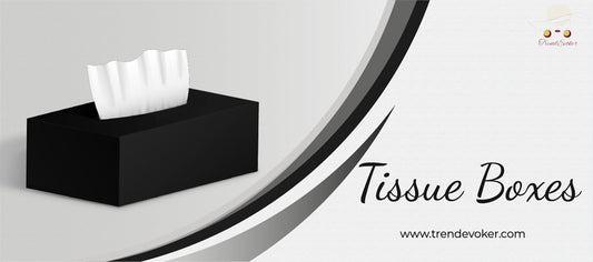 Stylish sustainable tissue boxes for homes and cars in Pakistan – including acrylic, handmade, and Harry Potter-themed covers from TrendEvoker.