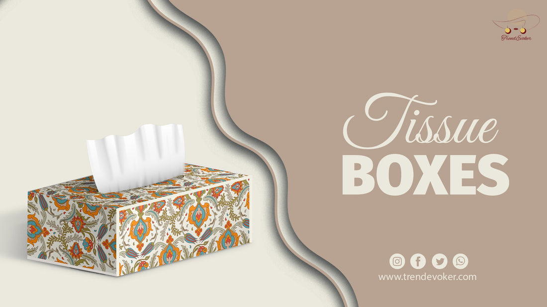 Stylish and affordable tissue box holders for home and car use in Pakistan.