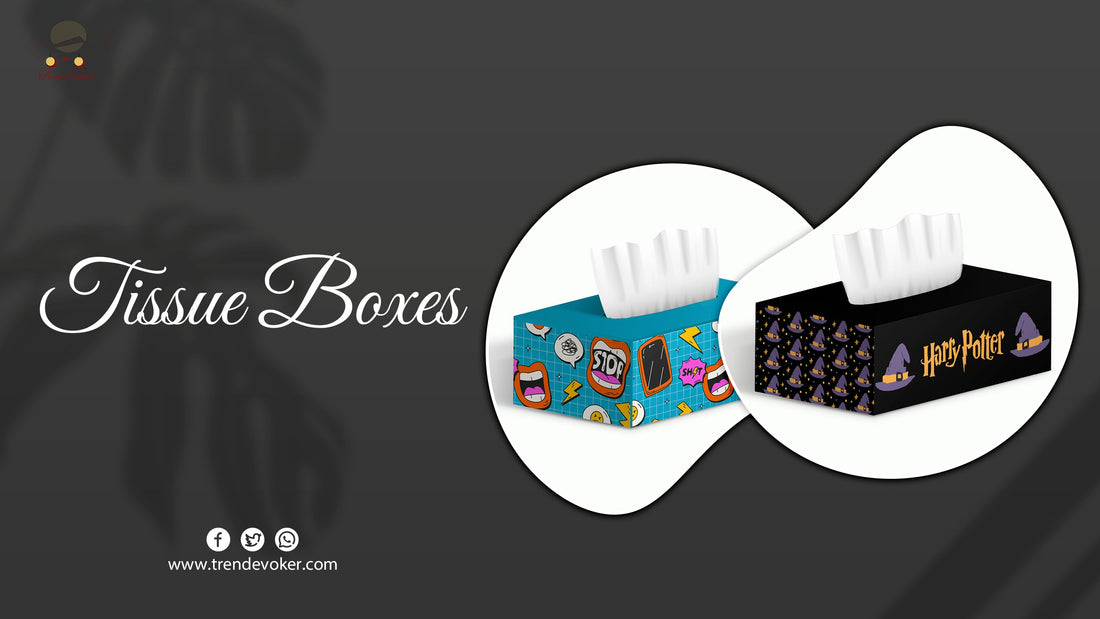 Stylish acrylic and designer tissue boxes for home and car use in Pakistan.