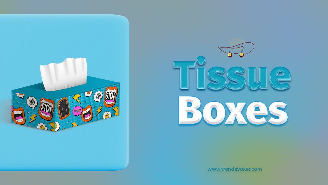 Acrylic tissue box holder for car and home use in Pakistan – stylish and durable design from TrendEvoker.