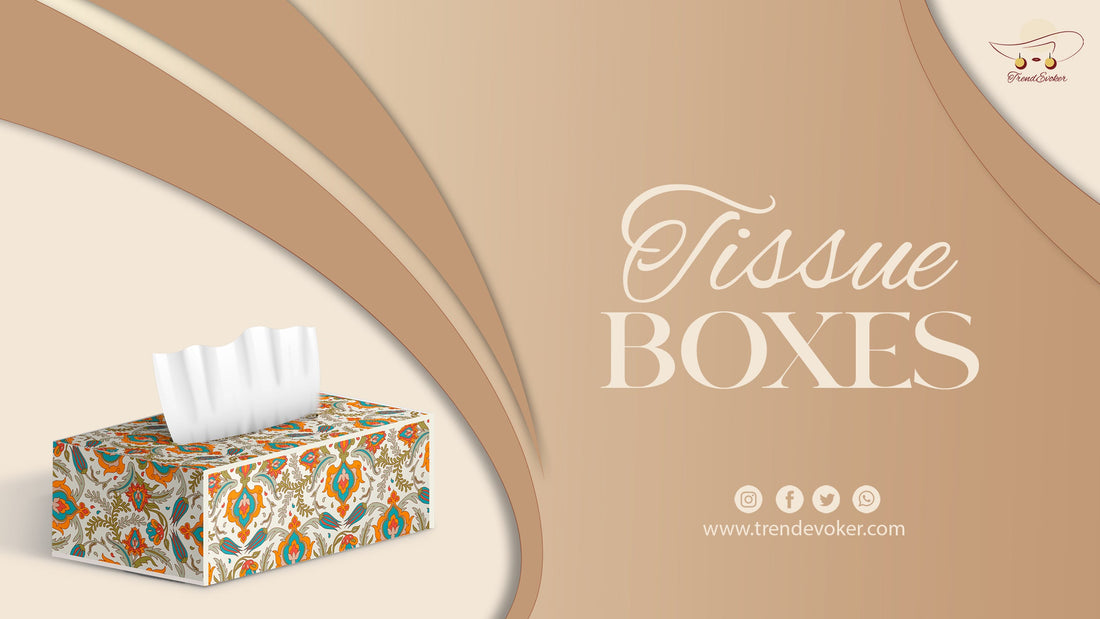Stylish acrylic and Harry Potter-themed tissue boxes for home and car use in Pakistan available online at TrendEvoker.