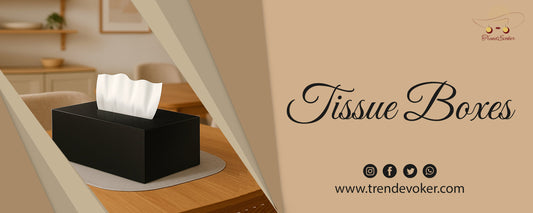 Stylish acrylic tissue box holder for car and home use in Pakistan.