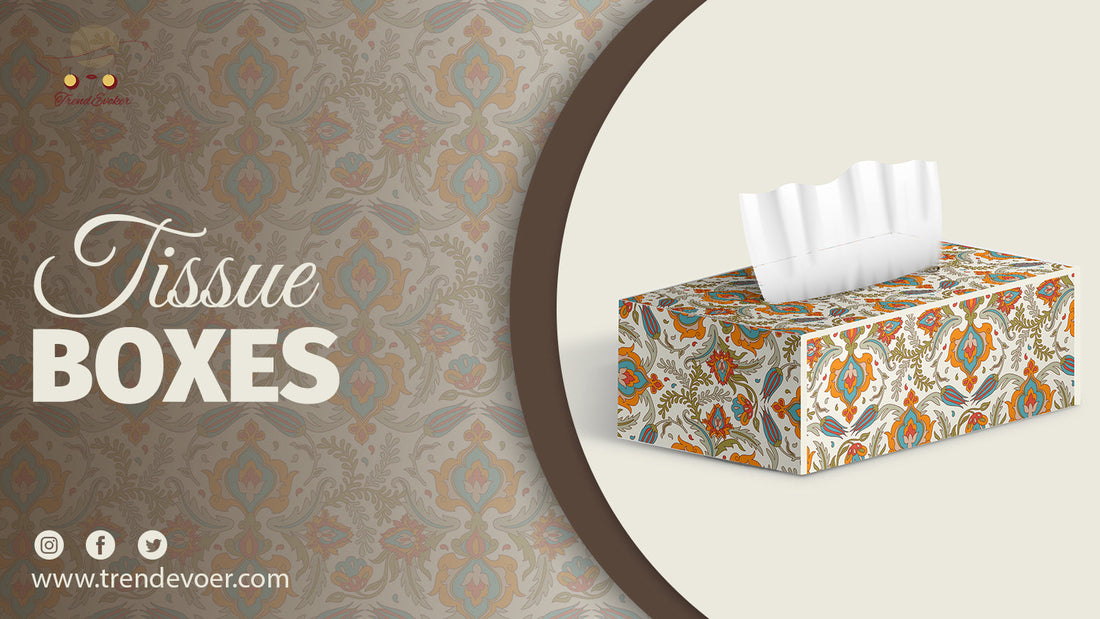 Modern and decorative tissue box designs available in Pakistan for home and car use – acrylic, handmade, and Harry Potter-inspired styles.
