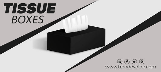 Stylish tissue boxes in Pakistan for home and car use this winter season.