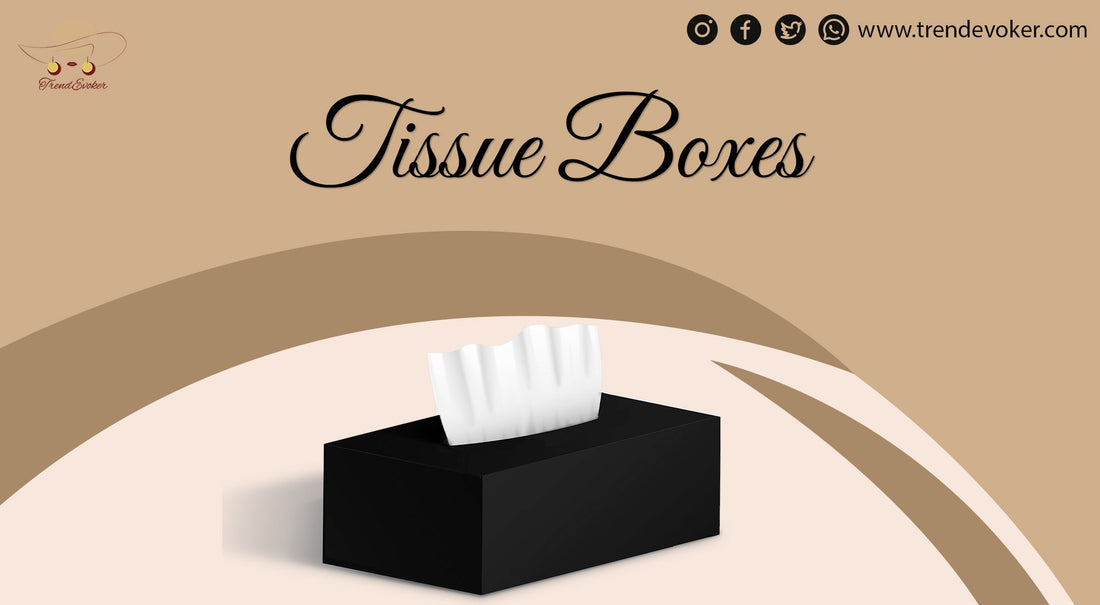 Kids making creative crafts using tissue boxes in Pakistan – includes Harry Potter-themed tissue box, acrylic holders, and car organizers.