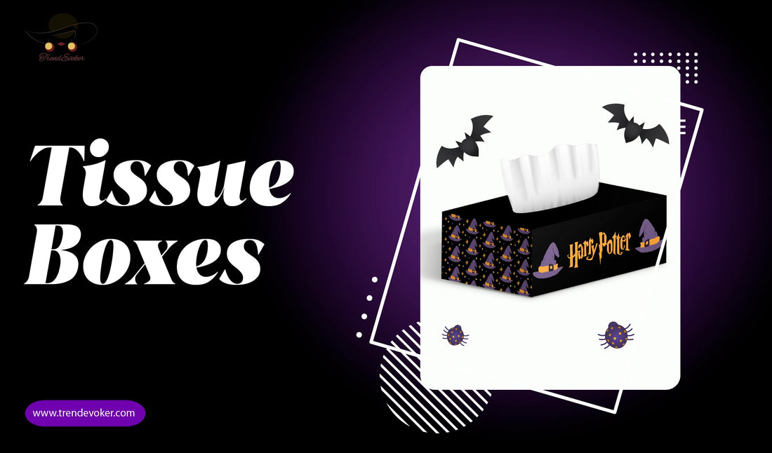 Stylish acrylic tissue boxes and Harry Potter-themed tissue box holders for sale online in Pakistan at TrendEvoker.