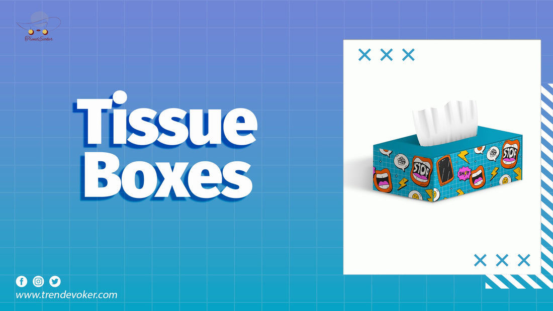 Affordable tissue box covers and tissue storage solutions for homes in Pakistan.