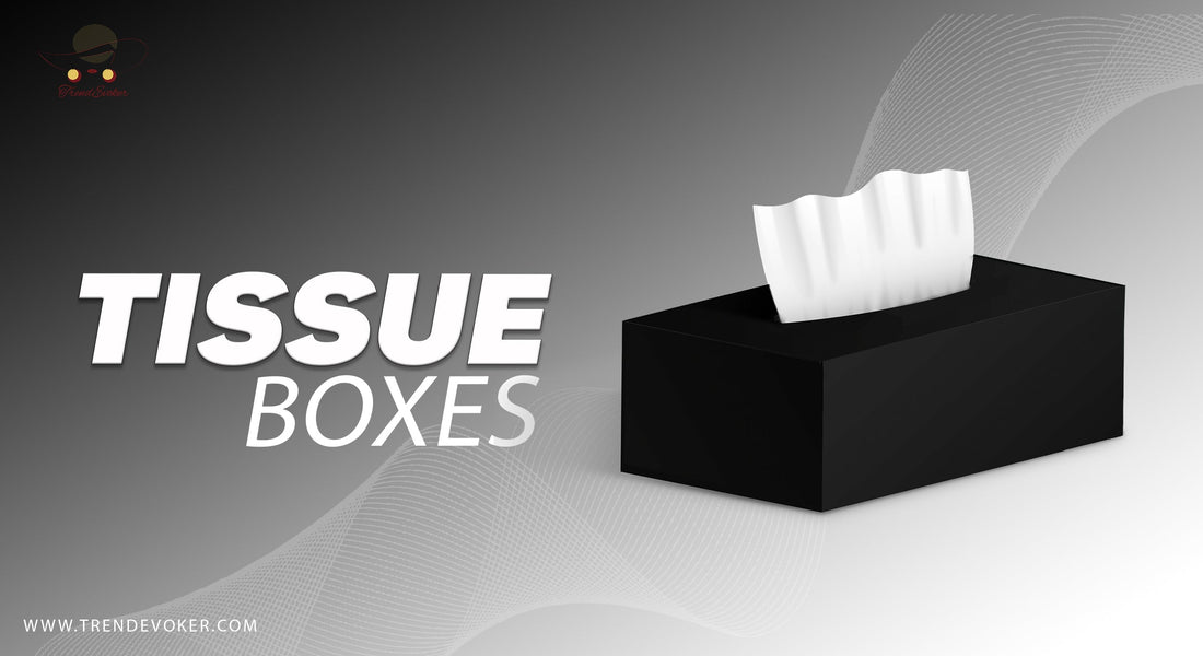 Designer tissue box in Pakistan placed on a modern table, reflecting elegant home decor style.